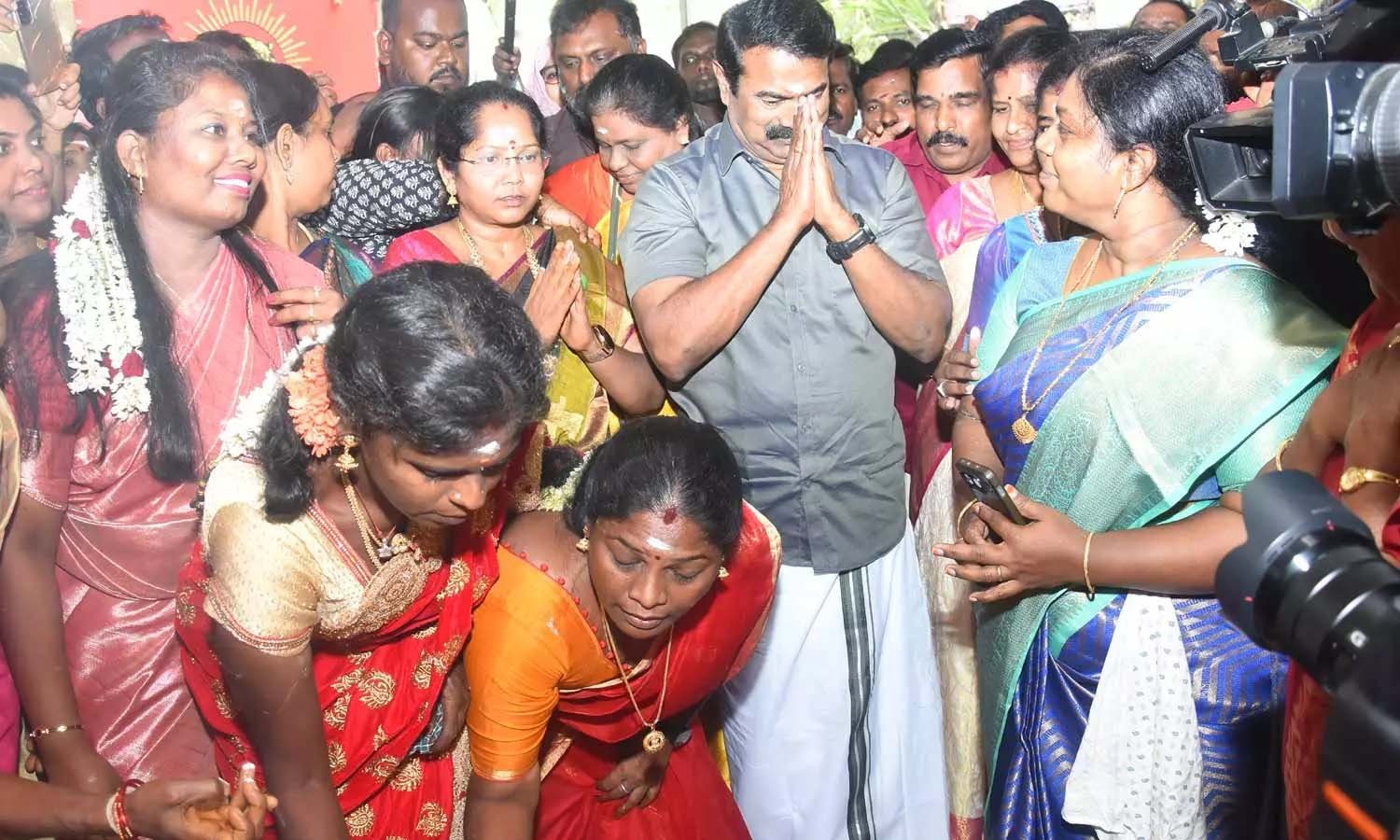 நாம் தமிழர் கட்சி அலுவலகத்தில் பொங்கல் விழா: சீமான் பங்கேற்பு